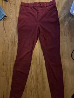 ((Bundle and Save!!!)) Time and Tru Maroon High-Waist Jegging’s